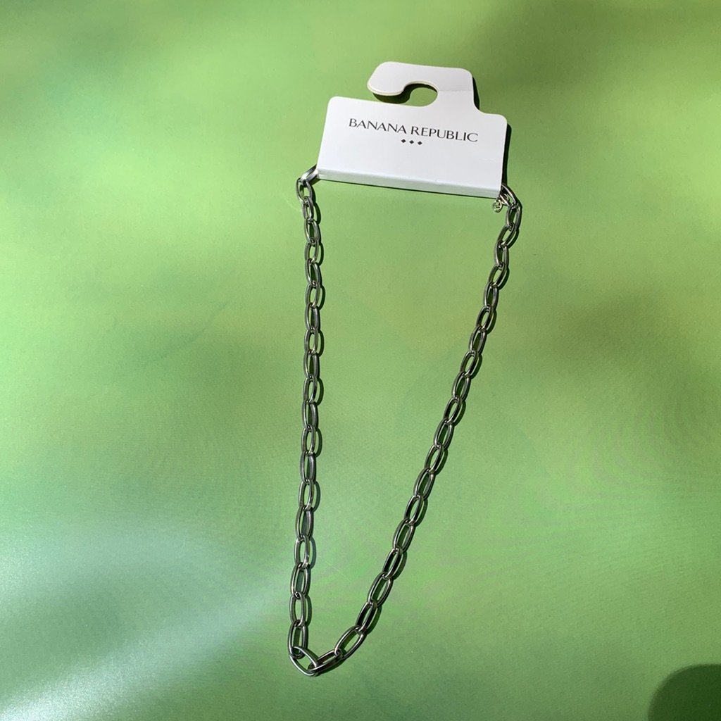 Banana Republic Oval Chain Necklace